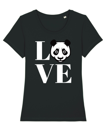 Panda Love Black