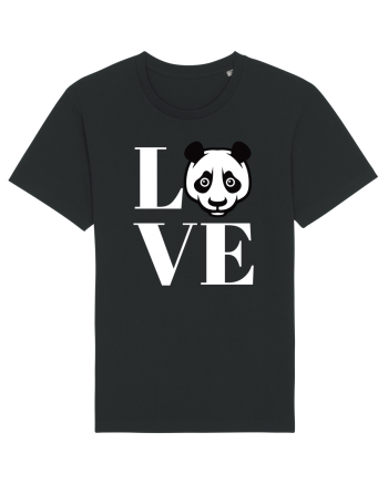 Panda Love Black