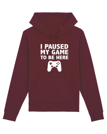 Pause Game Burgundy