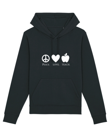 Peace Love Teach Black
