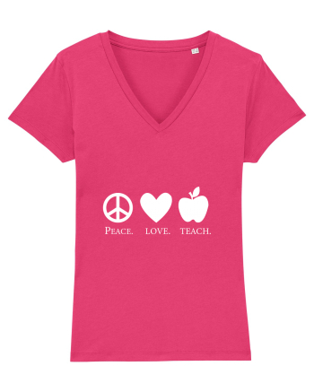 Peace Love Teach Raspberry