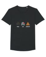 Radiology Tricou mânecă scurtă guler larg Bărbat Skater