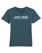 I dont Snore Moto Tricou mânecă scurtă guler V Bărbat Presenter