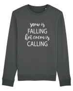 Snow is Falling Bluză mânecă lungă Unisex Rise
