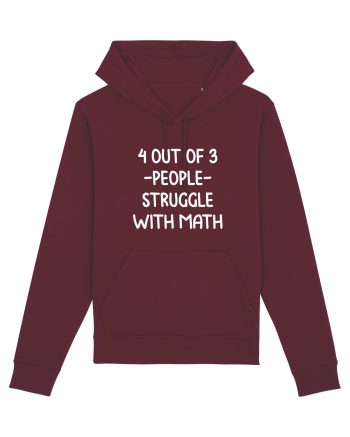 Struggle with Math Burgundy