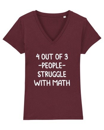 Struggle with Math Burgundy