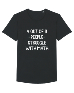 Struggle with Math Tricou mânecă scurtă guler larg Bărbat Skater