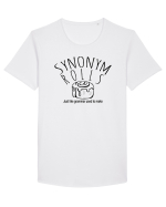Synonym Rolls Tricou mânecă scurtă guler larg Bărbat Skater