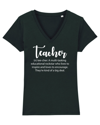 Teacher Noun Black