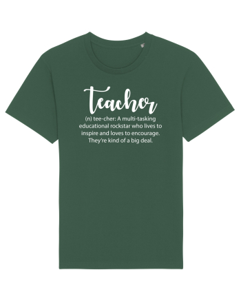 Teacher Noun Bottle Green