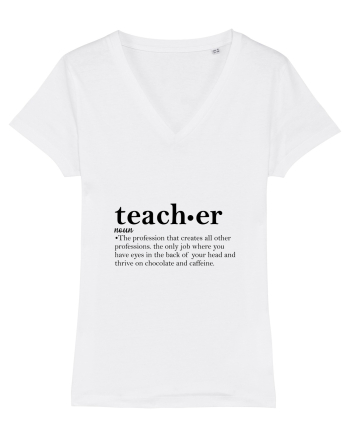 Teacher Noun Funny White