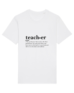 Teacher Noun Funny Tricou mânecă scurtă Unisex Rocker