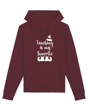 Teaching is my Favorite Burgundy