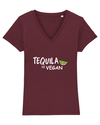Tequila is Vegan Burgundy