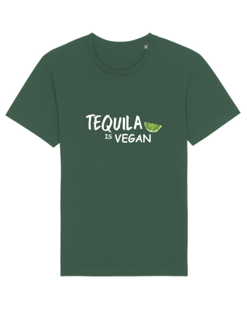 Tequila is Vegan Bottle Green