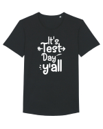 Test Day Tricou mânecă scurtă guler larg Bărbat Skater