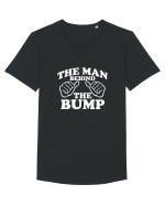 The Man behind the Bump Tricou mânecă scurtă guler larg Bărbat Skater