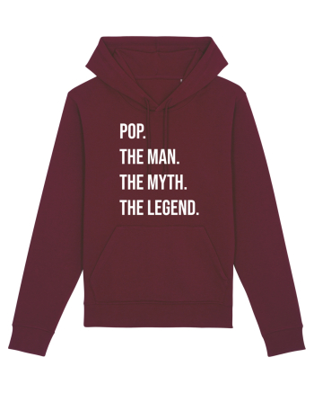 The Man The Legend Burgundy