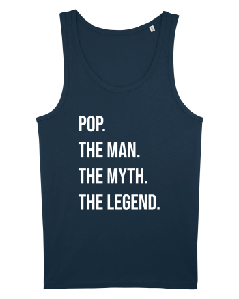 The Man The Legend Navy