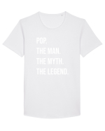 The Man The Legend Tricou mânecă scurtă guler larg Bărbat Skater