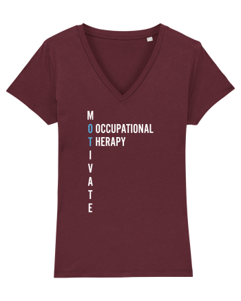 Therapist Funny Burgundy