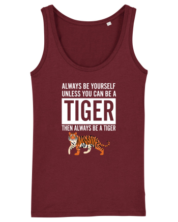 Tiger Shirt Burgundy