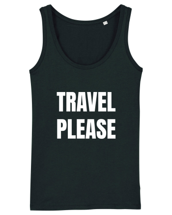 Travel Please Black