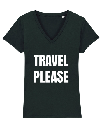 Travel Please Black
