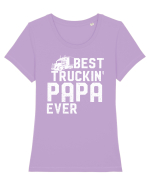 Trucking Papa Tricou mânecă scurtă guler larg fitted Damă Expresser