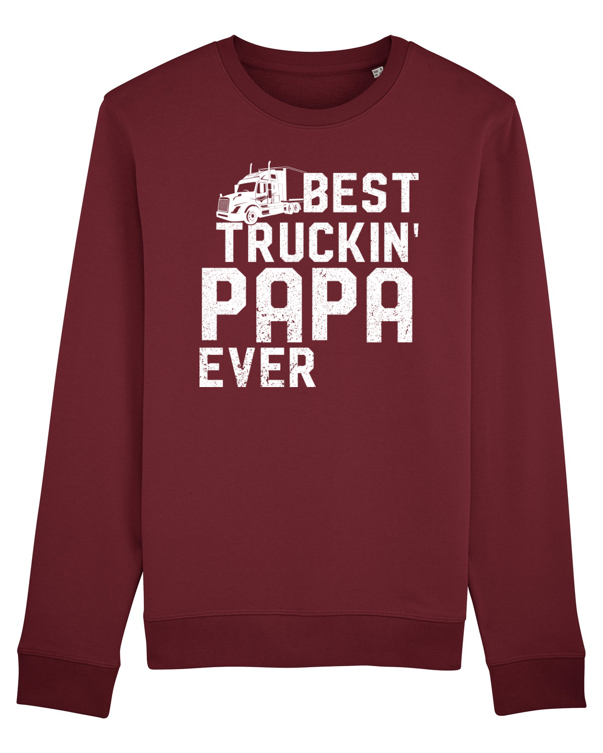 Bluză mânecă lungă Unisex Rise Burgundy