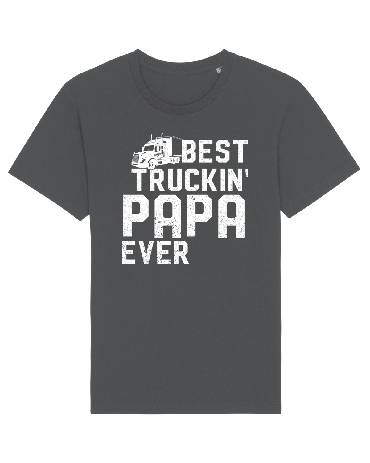 Tricou mânecă scurtă Unisex Rocker Anthracite