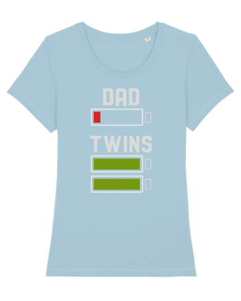 Twins Dad Sky Blue