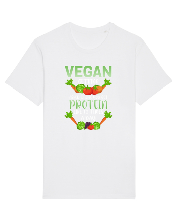 Vegan Protein Funny White