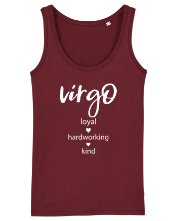 Virgo Fecioara Burgundy
