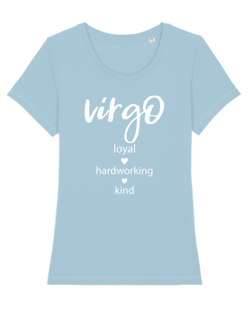 Virgo Fecioara Sky Blue