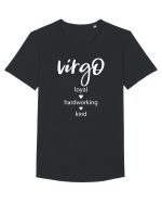 Virgo Fecioara Tricou mânecă scurtă guler larg Bărbat Skater
