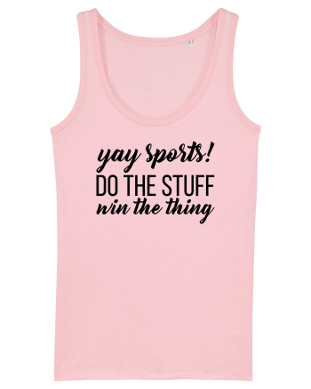 Yay Sports Funny Cotton Pink