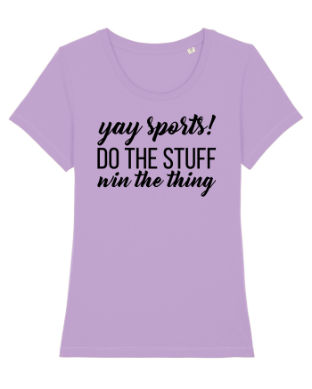 Yay Sports Funny Lavender Dawn