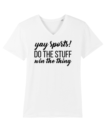 Yay Sports Funny White