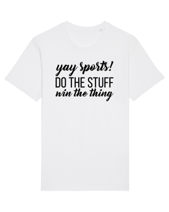 Yay Sports Funny White