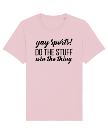 Yay Sports Funny Cotton Pink