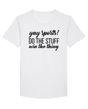 Yay Sports Funny White