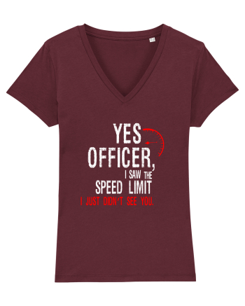 Yes Officer Burgundy