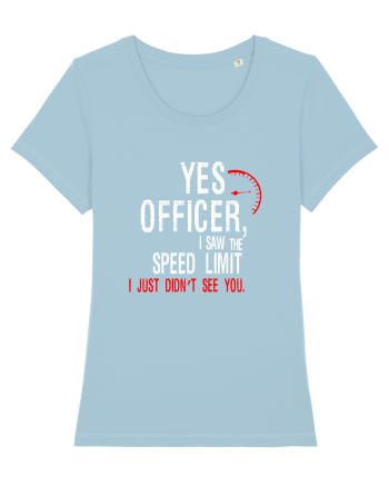 Yes Officer Sky Blue