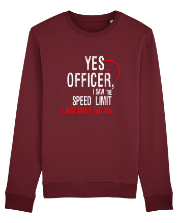 Yes Officer Burgundy