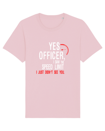 Yes Officer Cotton Pink