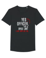 Yes Officer Tricou mânecă scurtă guler larg Bărbat Skater