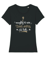 Obraznic sau cuminte Tricou mânecă scurtă guler larg fitted Damă Expresser
