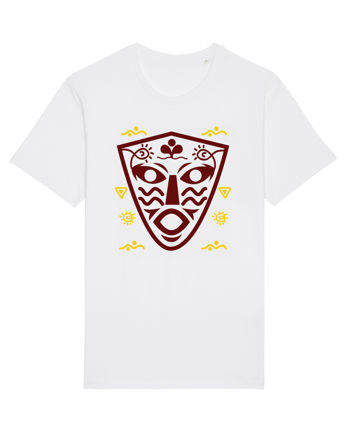 Tricou mânecă scurtă Unisex Rocker White