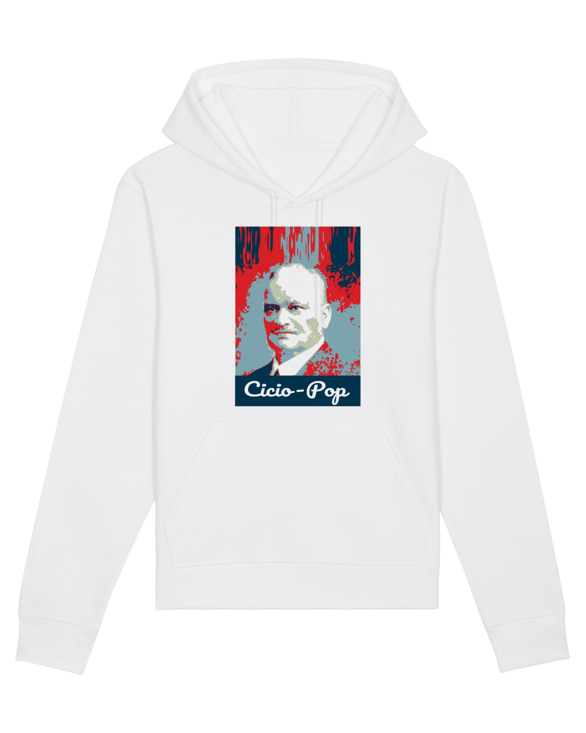 Hanorac Unisex Drummer White